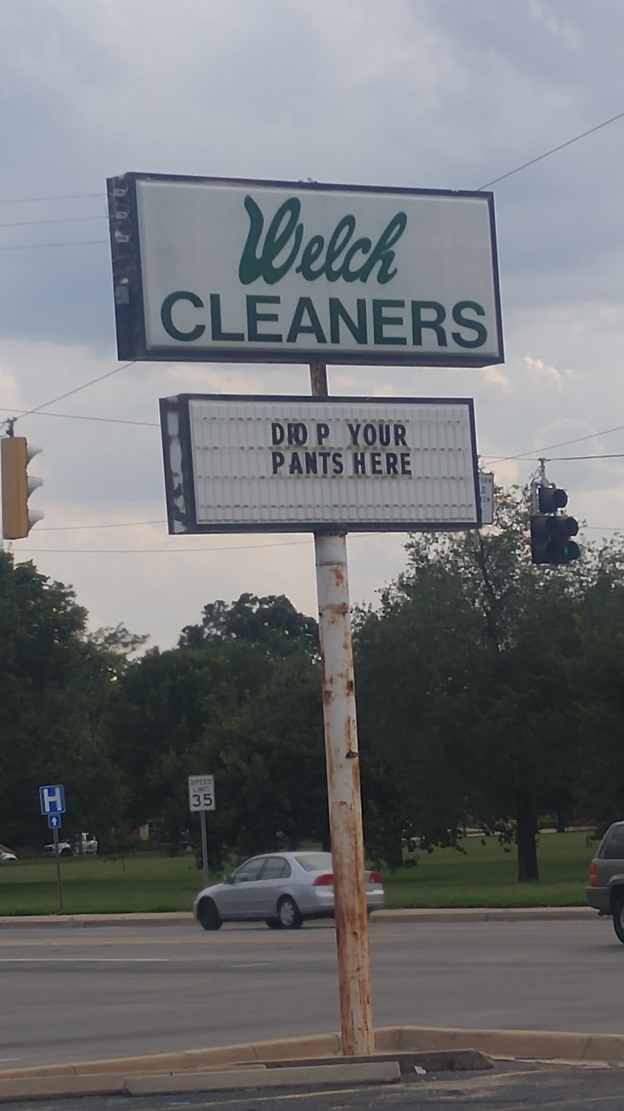 Welch Cleaners — real photo from Google